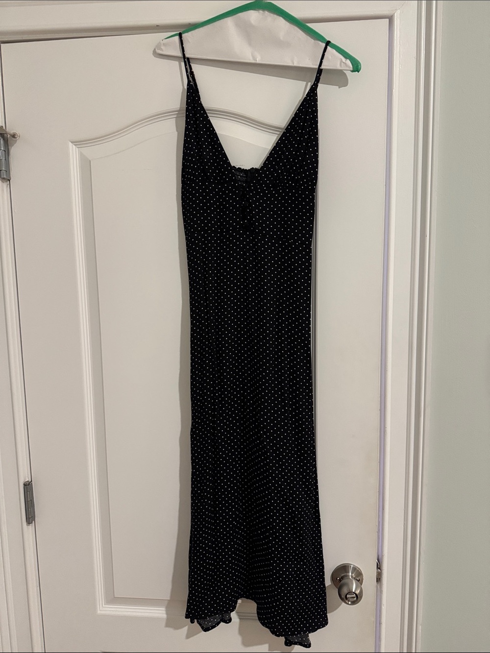 Reformation Polka Dot Slip Dress